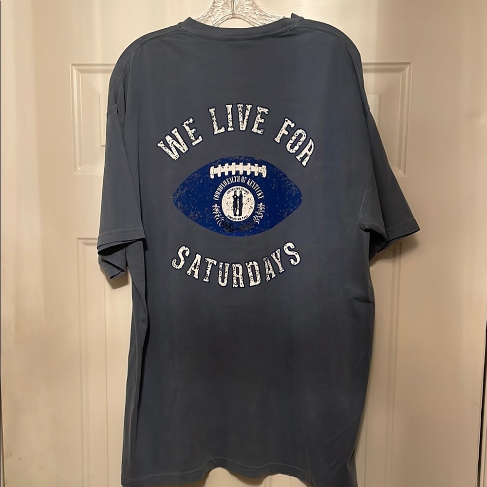 Kentucky football comfort colors t-shirt